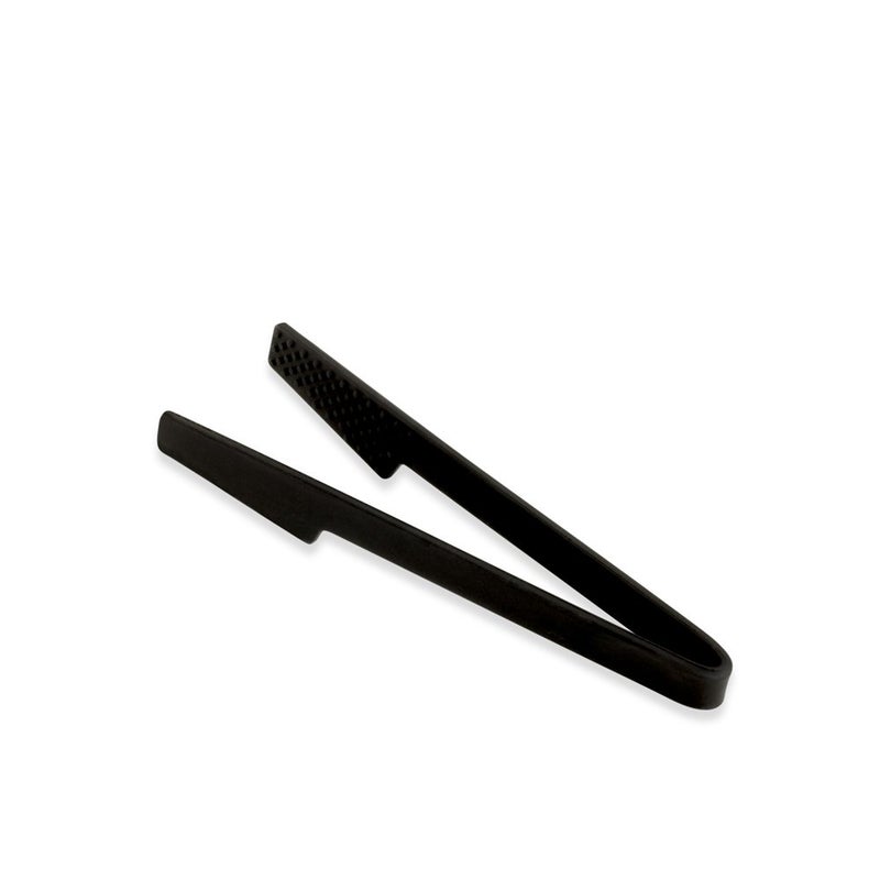 Kuhn Rikon 6-Inch Small Silicone Chef's Tongs, Black